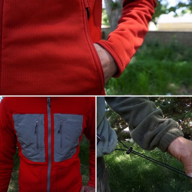 fleece jacket men - handwarmer pockets, chest pockets, and hem cinches are just some of...