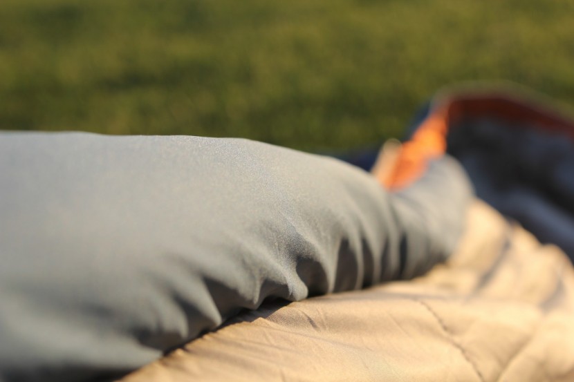 rei siesta 30 - the siesta's over-sized zipper draft tube does an excellent job of...