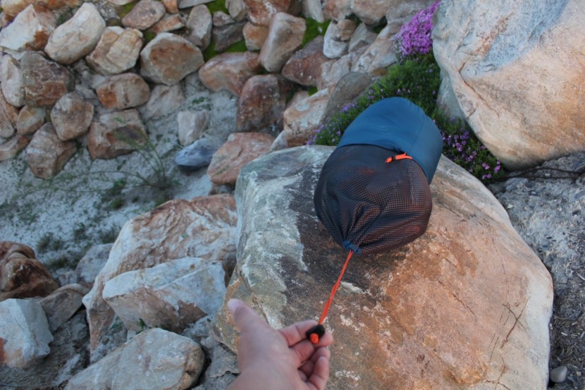 rei siesta 30 - we loved the siesta's dual-purpose stuff sack. the mesh top allows...