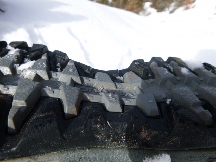 vasque pow pow iii ultradry - the lugs are deep and soft, gripping everything from deep snow to...
