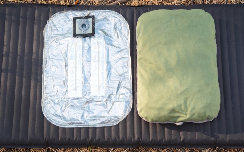 exped rem - the inner air bladder is easy to remove, which is necessary to wash...