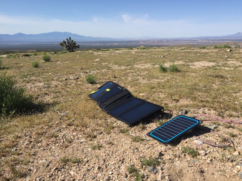 outad foldable power 7w - from left to right, the goal zero nomad 7, the outad 7w, and the...