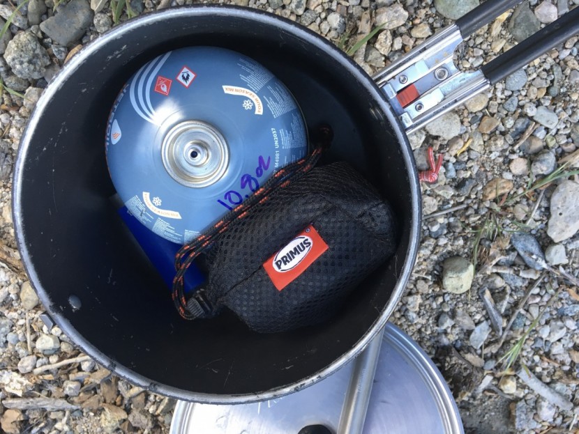 primus classic trail - the classic trail packed in our 2.5 liter pot leaves room for an 8oz...