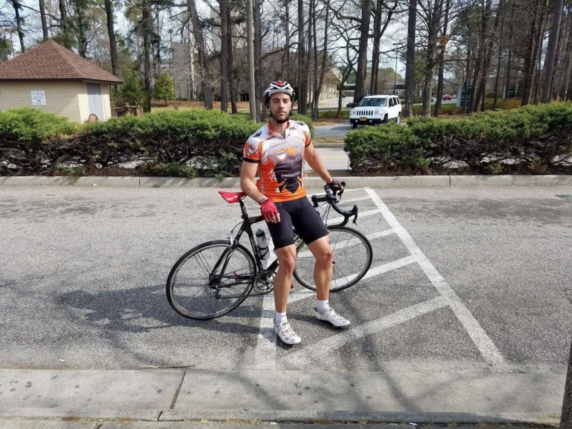 gore power 3.0 bibs - the author out testing the power 3.0 bib shorts.