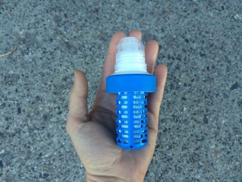 katadyn befree 3l - the befree's hollow fiber filter unit is very small and light, and...