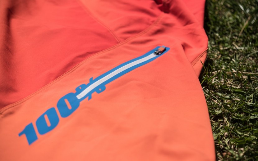 100% airmatic all mountain - zippered left thigh pocket on the 100% airmatic.