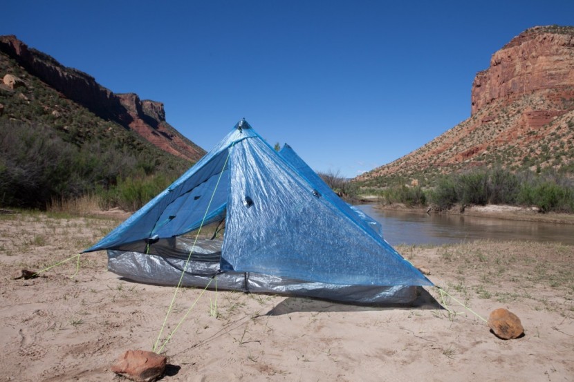 zpacks duplex 2 - with its variety of options for ventilation and weather protection...