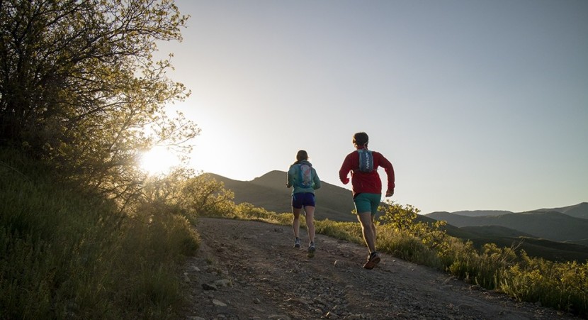 montane featherlite 7 - the featherlite 7 struggled to keep us dry on strenuous uphill...