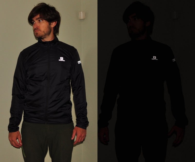 salomon agile - the agile had decent low light visibility and reflective markings on...