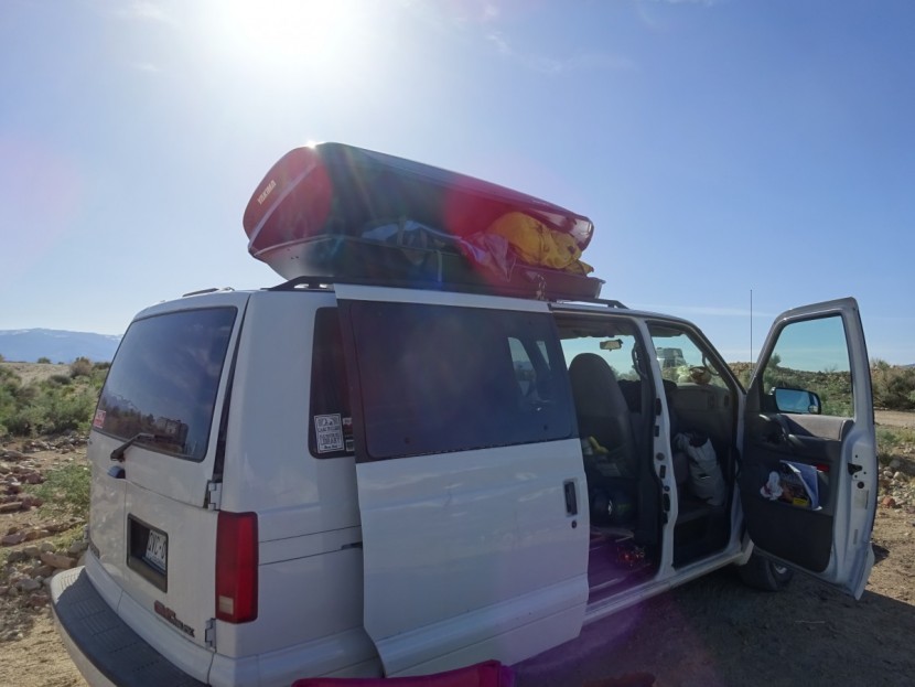 yakima showcase 15 - stuffing the showcase to the brim is standard when you can't choose...