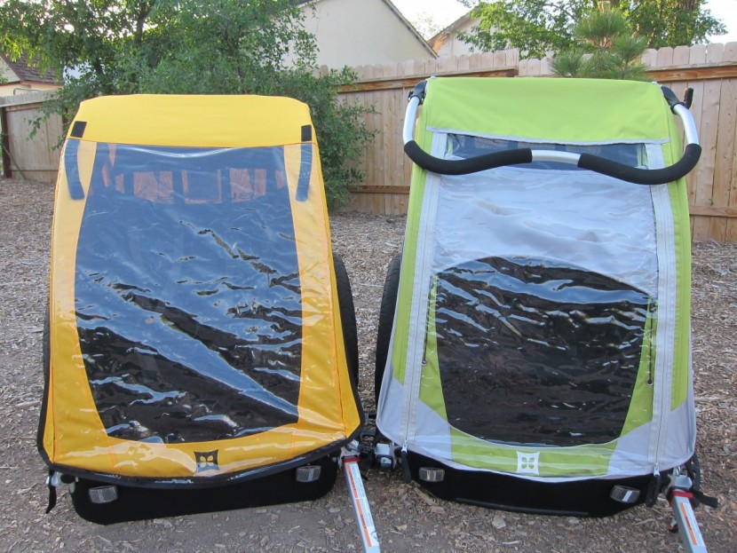 burley bee - the burley bee, left, compared to the d'lite, right. the bee doesn't...