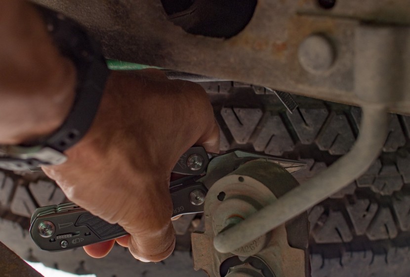 gerber bear grylls ultimate - improvised automobile repair requires the right tool. hopefully you...