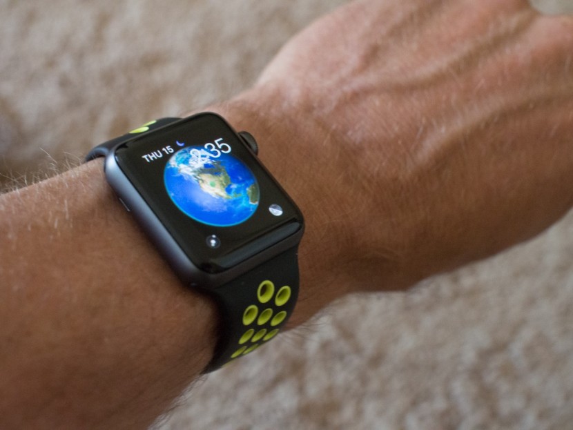 apple nike+ sportwatch - the screen is pretty, the features are welcome, and the overall size...