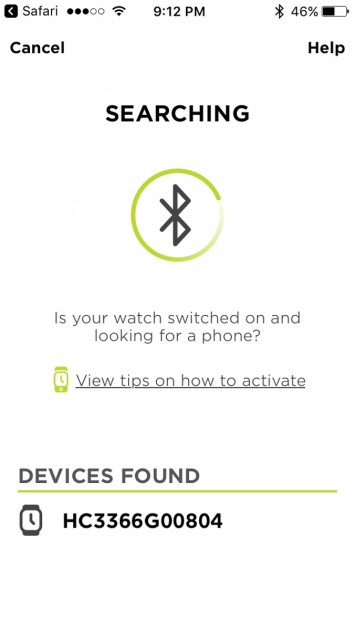 nixon mission - the nixon mission takes a little time to sync with its associated app.
