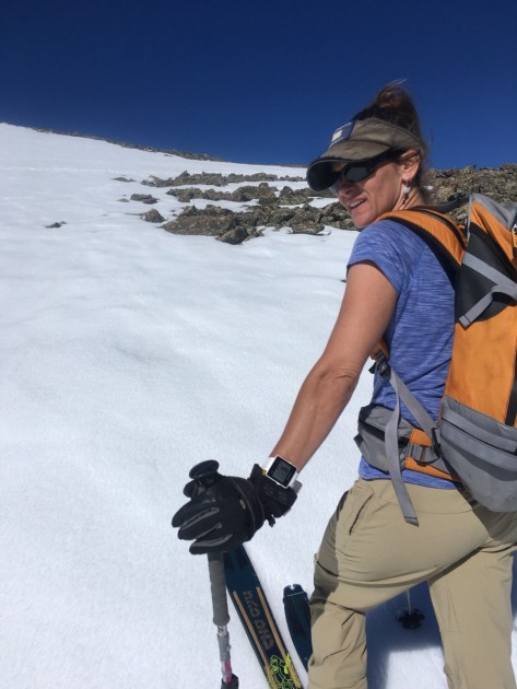 garmin vivoactive 3 - the vivoactive out, in action. for extended backcountry travel...