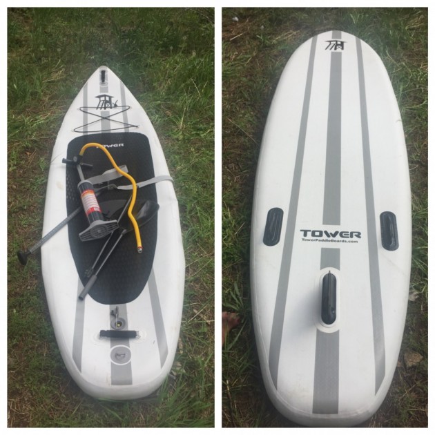 tower adventurer 2 - the tower is a high-volume board, so its pump time was more than...