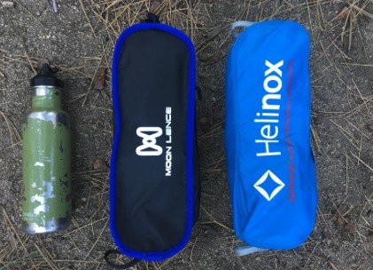 moon lence - only a fraction larger and heavier than the helinox chair one, the...