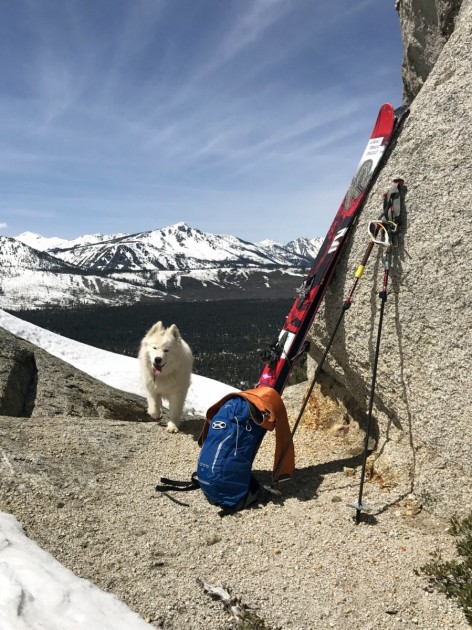 osprey syncro 10 - the lightweight, bike-oriented pack even proved itself while spring...