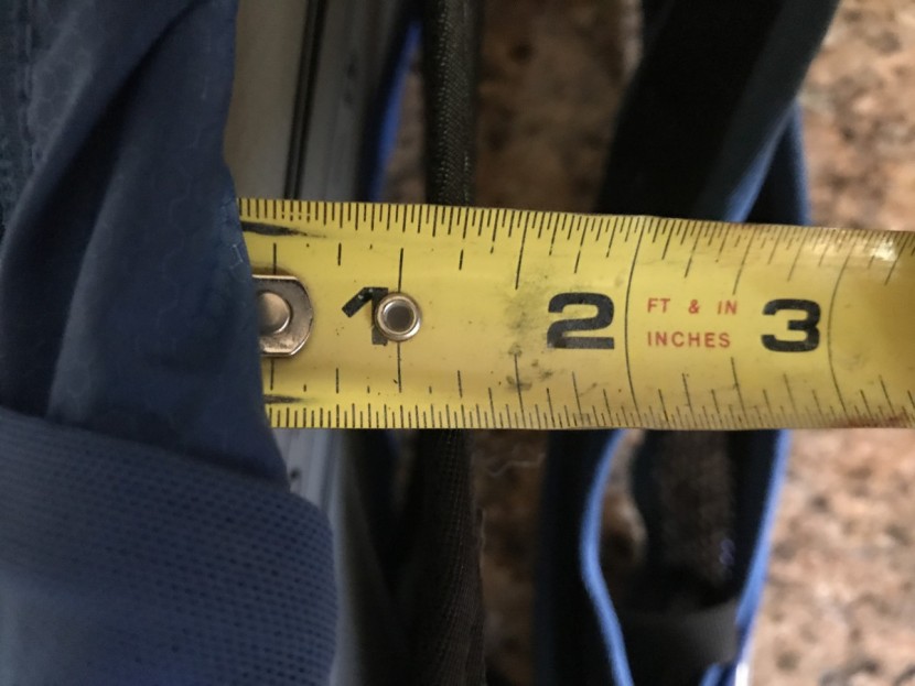 osprey syncro 10 - the tensioned mesh frame of the syncro keeps your back well...