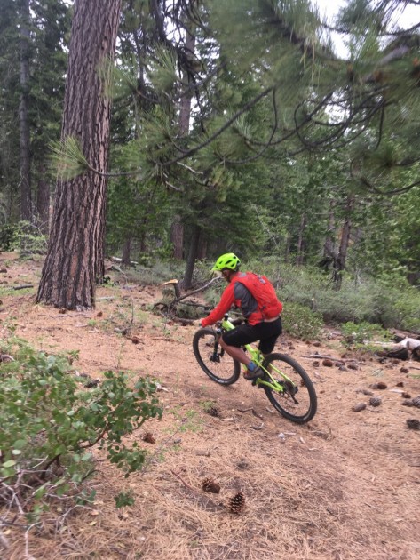 osprey raptor 10 - the raptor, fully loaded, out for a long spring ride.