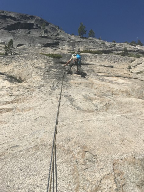 camelbak m.u.l.e. - this contender is light enough for climbing, though not the lightest...