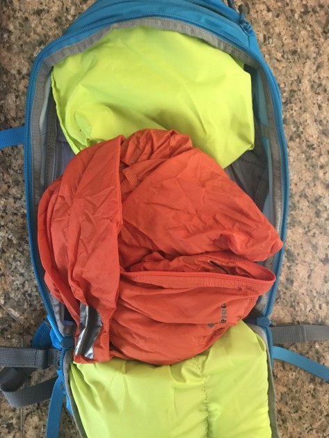 camelbak m.u.l.e. - a large open portion of the pack is a great place for things like...