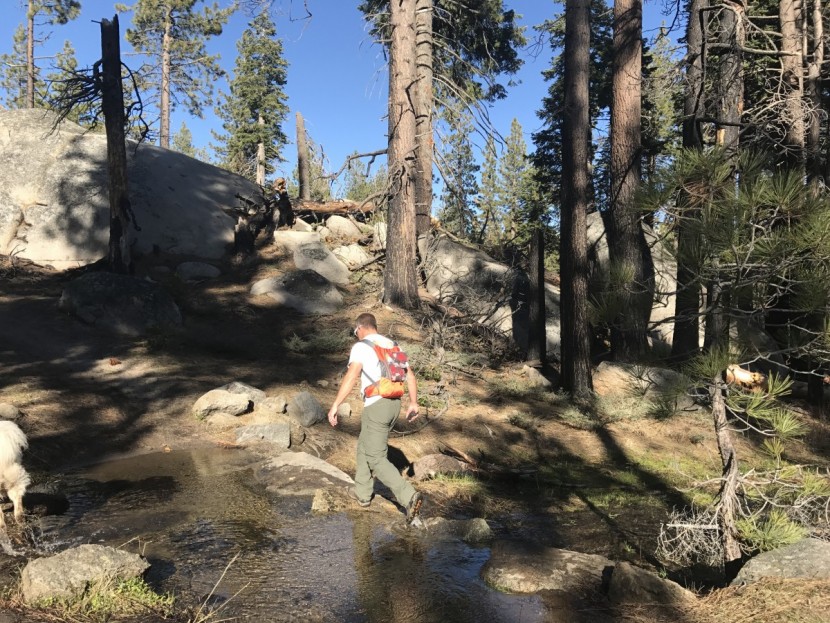 wacool 2l - the wacool hits the trail after filling up.