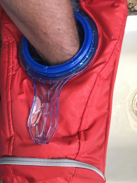 the 4" opening makes cleaning access easy.