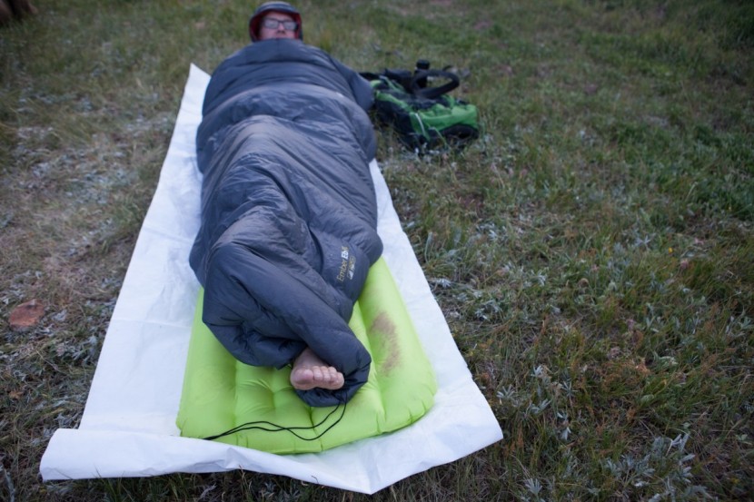 sea to summit ember ii - a serious design flaw is how even when the draw cord at the foot of...