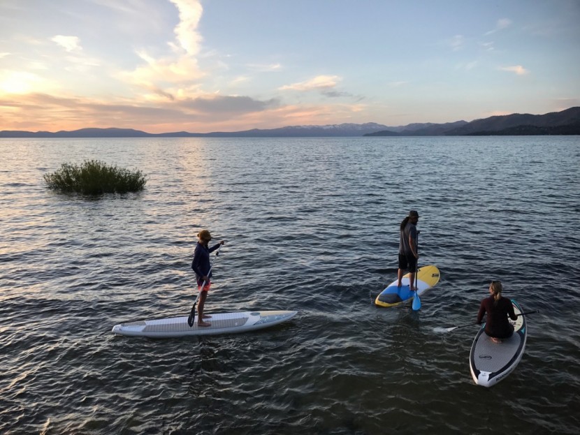 hard paddleboard - this group of boards - an all-around, surfing, and touring model -...