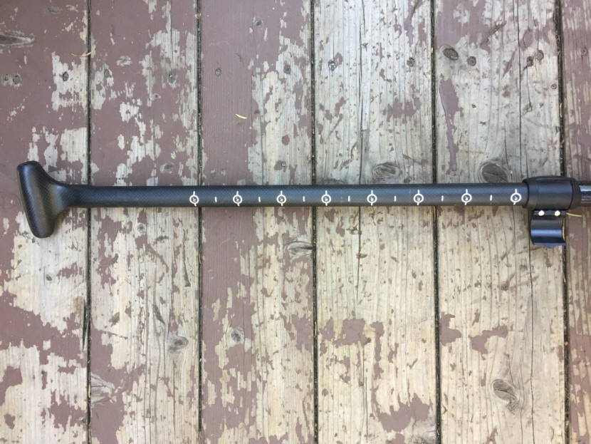 igk pure carbon fiber - the adjustment system and marking of the igk