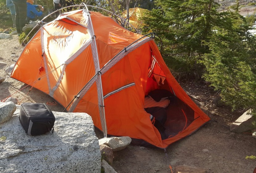mountain hardwear ev2 - as single wall 4-season tents go the ev2 is certainly on the more...