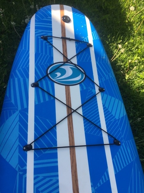 california board company 10'6" - though the foam punctures and dents readily, the resulting dings...