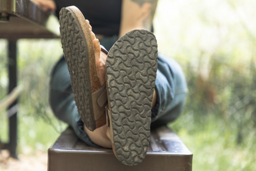 birkenstock gizeh - despite its urban look, the gizeh holds its own in the traction...