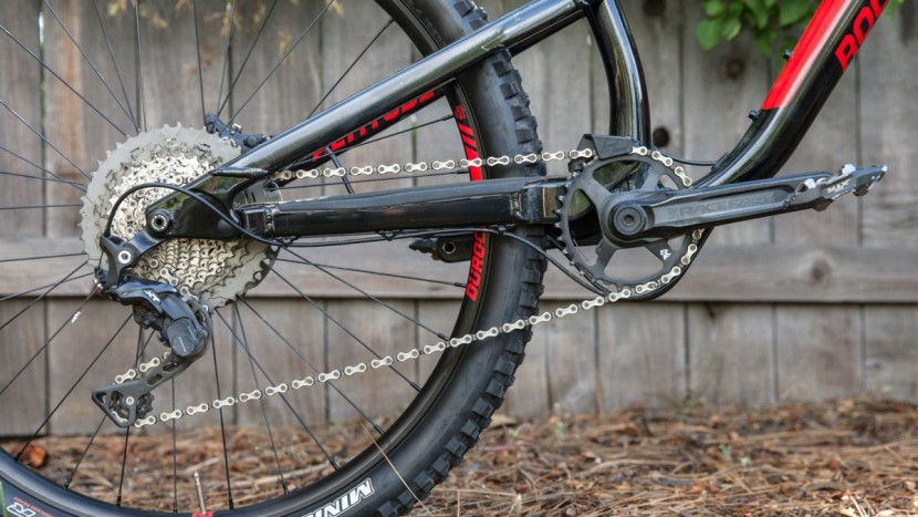 the shimano xt 1x11 drivetrain provided an excellent gear range and...