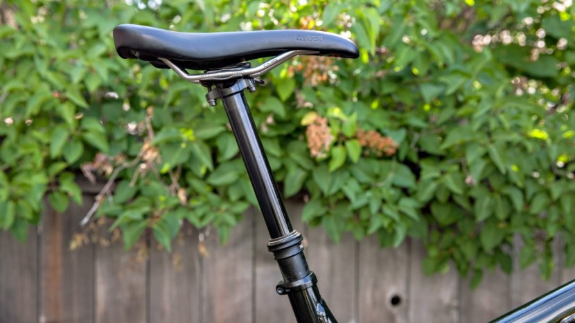 the smooth and effective fox transfer dropper seatpost holds up a...