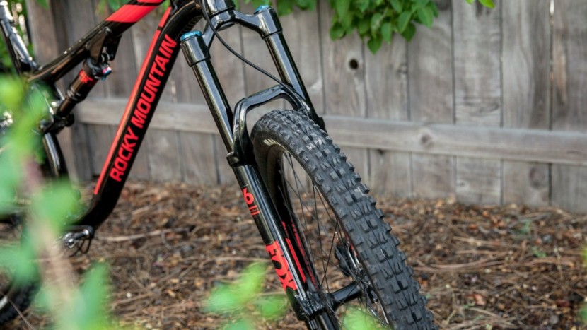 the fox 36 performance fork is supple early in its stroke but we'd...