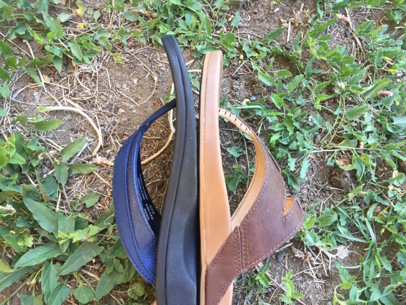 olukai lala - despite both being a size 9, the olukai ohana is substantially...