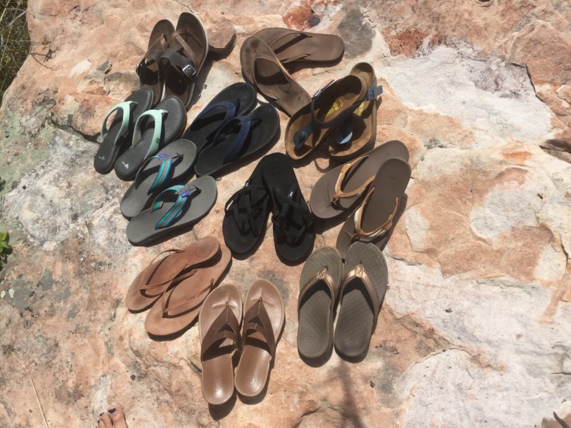 flip flops womens - every flip flop design will have slight differences in how the toe...