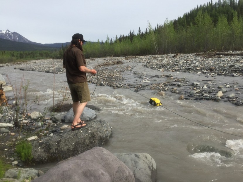 bike panniers - we were so confident in the ortlieb's waterproofing that we sent it...