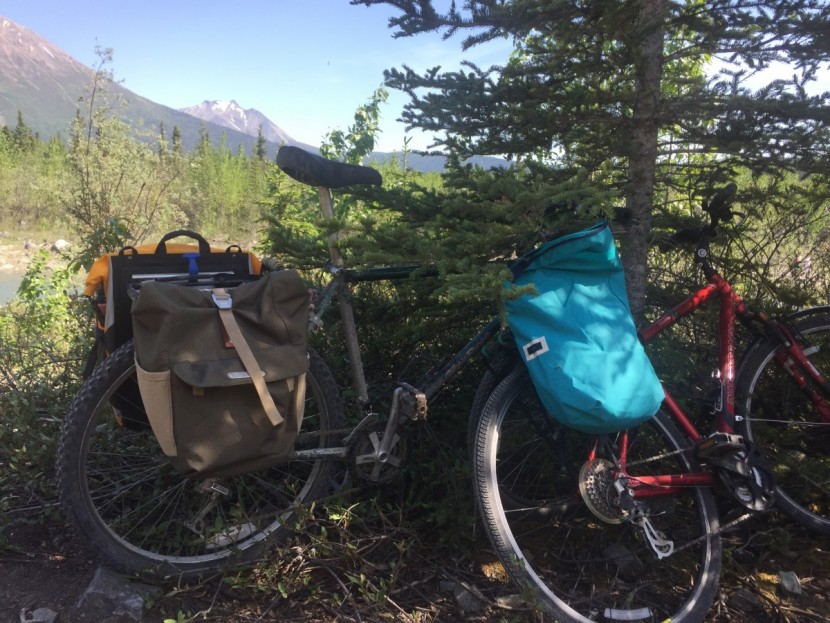 detours fremonster flap - pictured left to right on a quick jaunt to the swimming hole: the...