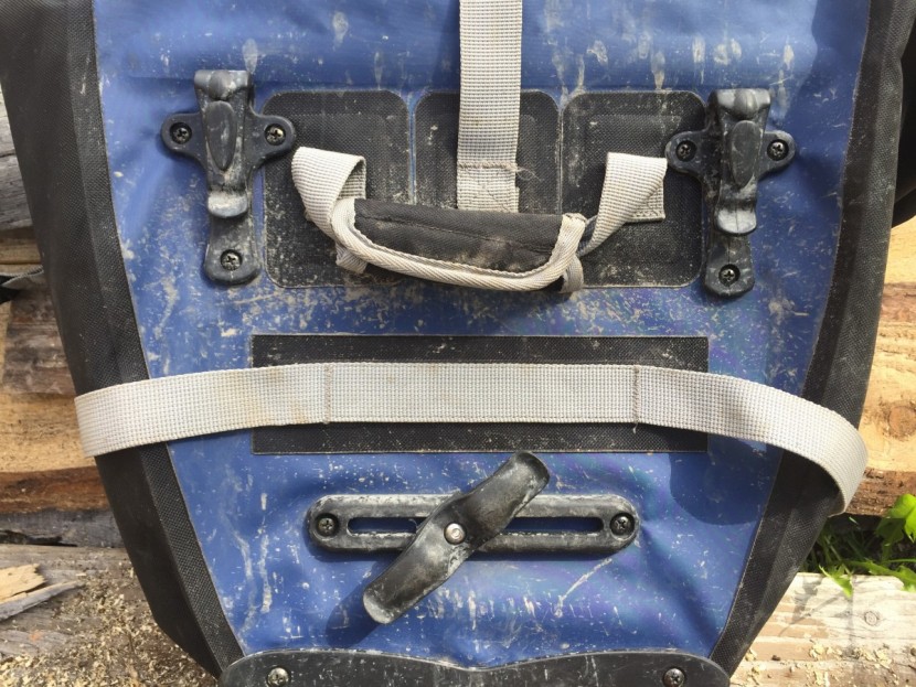 seattle sports titan - simpler than other touring panniers, the mounting hardware of the...