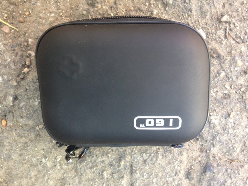 i go first aid kit ultralight - small and portable in a hardy case, the i go can get thrown ina pack...