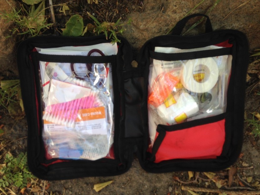 adventure medical kits adventure 2.0 - the interior of the amk adventure 2.0 does not allow for much...