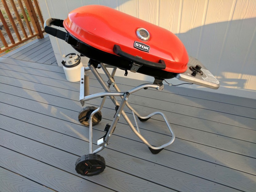 stok gridiron 1-burner - the stok gridiron 1-burner and its unique folding system that was...