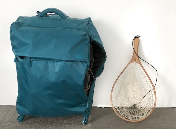 lipault paris original plume 26" - the lipault stuffed to the gills, forcing us to leave some fishing...