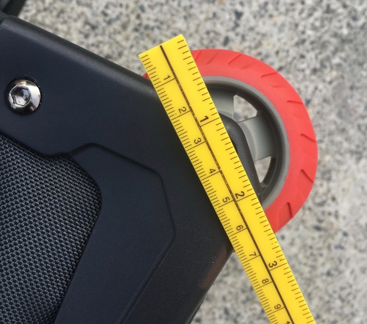 the north face rolling thunder 30" - the rolling thunder's wheels are slightly larger than average, but...