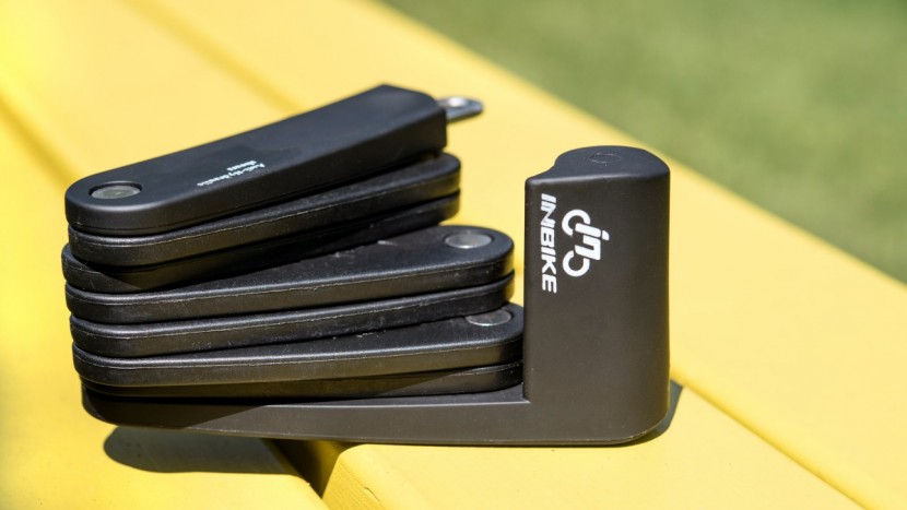 inbike 8 joints alloy steel folding lock - the folding nature of this lock increases its versatility, yet it...