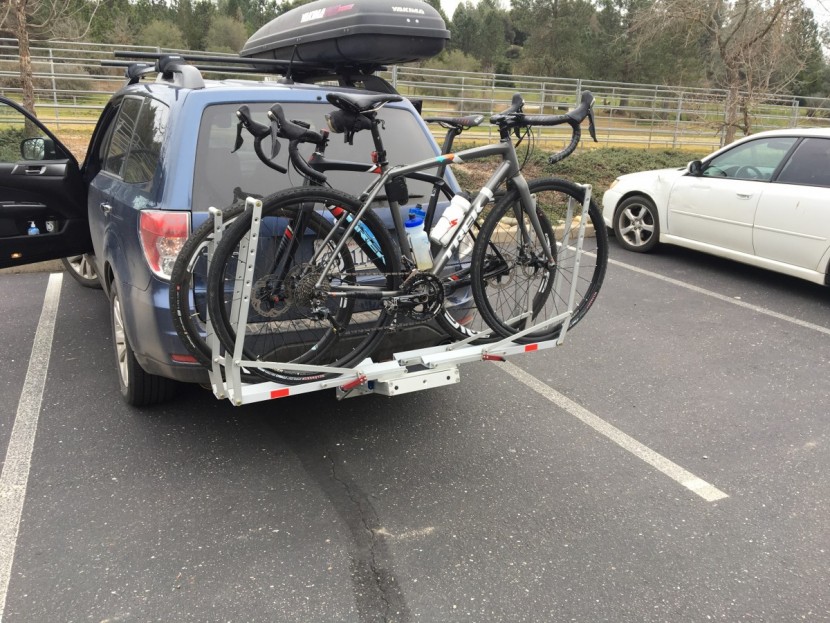 1up usa 2" heavy duty double - the 1up usa heavy duty quick rack can be adjusted to carry road or...