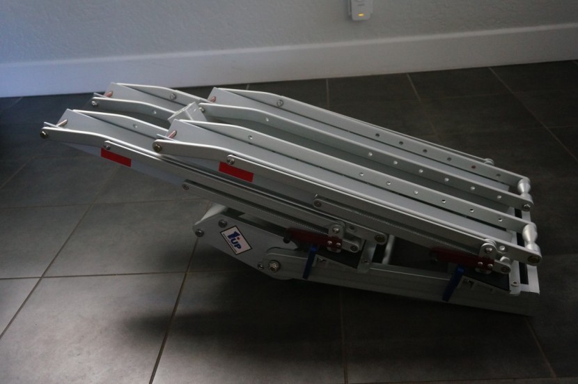 1up usa 2" heavy duty double - the 1up usa heavy duty quik rack folds up smaller than any other...